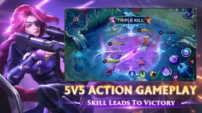 5v5 action gameplay
