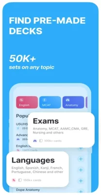 anki pro flashcards learning mod apk 3 208x400