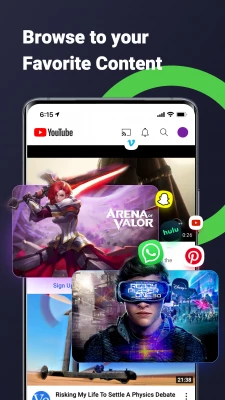 browse to your favorite content 225x400