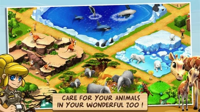 care for your animals in your wonderful zoo