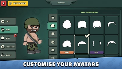 customise your avatars