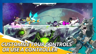 customize your controls or use a controller