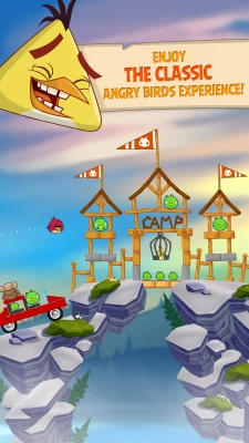 enjoy the classic angry birds experience