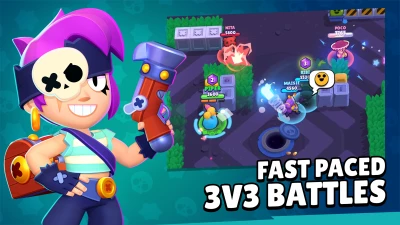 fast paced 3v3 battles