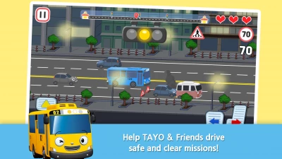 help tayo & friends drive safe and clear missions