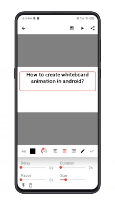 how to create whiteboard animation in android 1