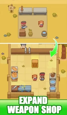 idle weapon shop tycoon mod apk 4 232x400