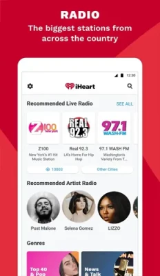 iheart music radio podcasts mod apk 3 232x400