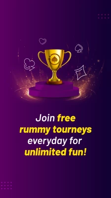 join free rummy tourneys everyday for unlimited fun