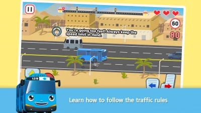 learn how to follow the traffic rules