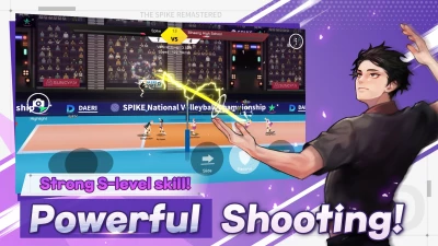 powerful shooting