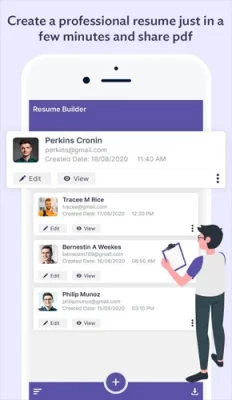 professional resume builder mod apk 3 232x400