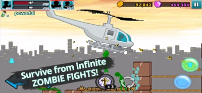 survive from infinite zombie fights