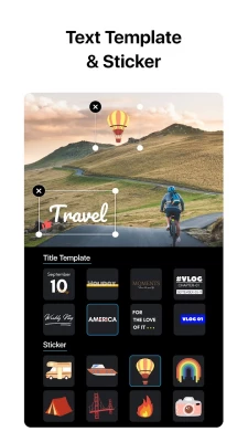 text template & sticker 225x400