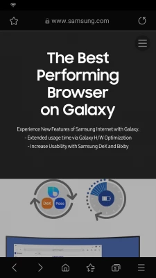 the best performing browser on galaxy
