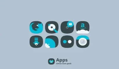 timus squircle dark icon pack mod apk 3 400x231