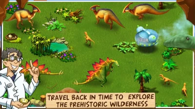 travel back in time to explore the prehistoric wilderness