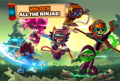 unlock all the ninjas
