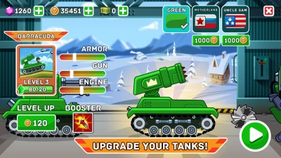 upgrade your tanks