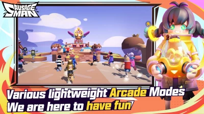 various lightweight arcade modes we are here to have fun