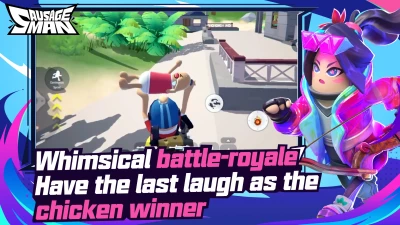 whimsical battle royale have the last laugh as the chicken winner